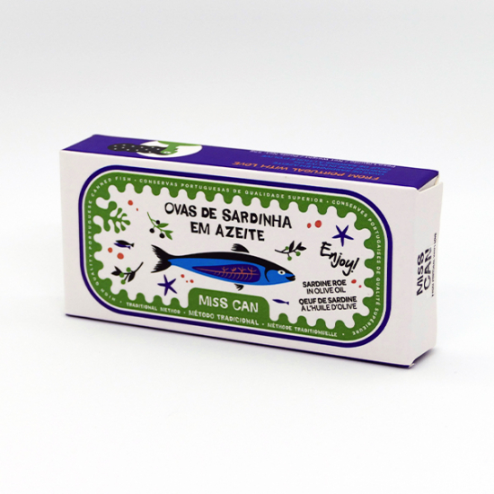 SARDINE ROE IN OLIVE OIL - Miss Can